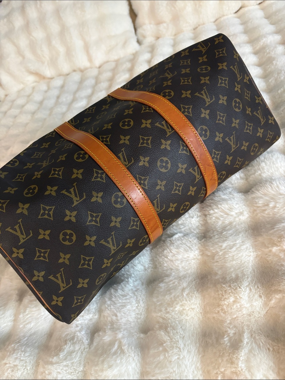 Vintage Louis Vuitton Monogram Keepall 45 Travel Duffle - Picture 4 of 17